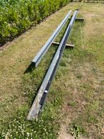 2 stalen H balken (H: 160 mm en B: 80 mm), Doe-het-zelf en Verbouw, Metalen, Ophalen, Zo goed als nieuw, IJzer
