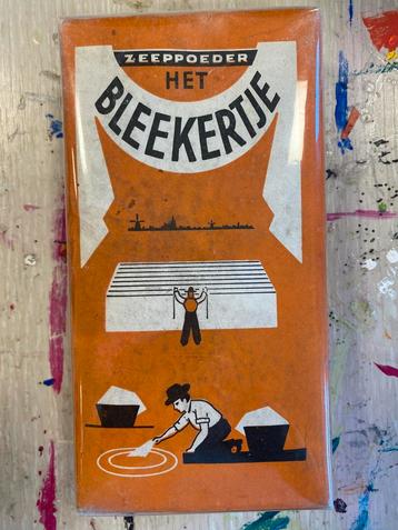 Bleekertje antieke verpakking  beschikbaar voor biedingen