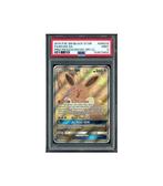 Pokemon Eevee GX Full Art Promo #SM233 PSA 9, Ophalen of Verzenden, Zo goed als nieuw, Losse kaart, Foil