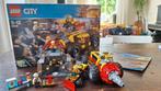 Lego 60186: zware mijnbouw boor, Ophalen of Verzenden, Gebruikt