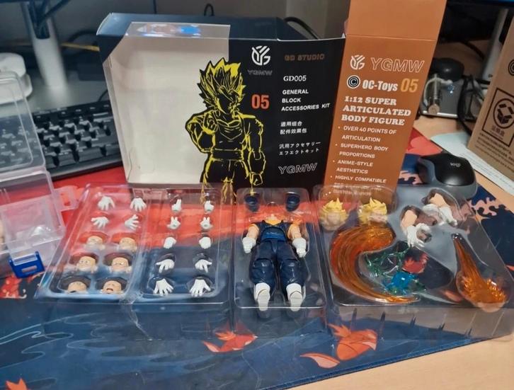 OC Toys Vegetto Action Figure, Kinderen en Baby's, Speelgoed | Actiefiguren, Nieuw, Ophalen of Verzenden
