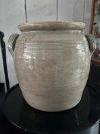 Brocante oude franse gresspot 23 cm hoog !, Antiek en Kunst, Curiosa en Brocante, Ophalen