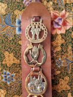 Zes antieke kleppermannetjes uit Engeland aan een riem 82 cm, Antiek en Kunst, Ophalen of Verzenden