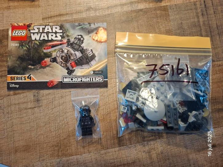 Lego Star Wars 75161 Tie Fighter, Kinderen en Baby's, Speelgoed | Duplo en Lego, Zo goed als nieuw, Ophalen of Verzenden
