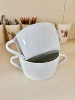 2 soepkommen Arzberg Loop wit, Huis en Inrichting, Keuken | Servies, Ophalen of Verzenden, Zo goed als nieuw, Kom(men), Overige stijlen