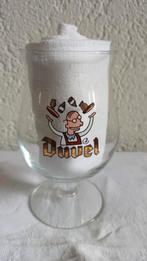 Duvel jonglerende ober glas uit 2000, Verzamelen, Biermerken, Duvel, Glas of Glazen, Ophalen of Verzenden, Zo goed als nieuw