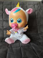Cry babies dreamy unicorn, Kinderen en Baby's, Speelgoed | Poppen, Ophalen, Zo goed als nieuw, Babypop