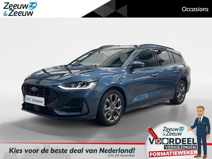 Ford Focus Wagon 1.0 EcoBoost Hybrid ST Line 125pk | Dealero, Auto's, Ford, Bedrijf, Te koop, Focus, ABS, Achteruitrijcamera, Adaptive Cruise Control