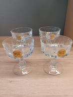 4 kristallen coupes, cristal d 'arques du France, Antiek en Kunst, Antiek | Glas en Kristal, Ophalen of Verzenden