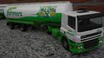 FOR FARMERS VEEVOEDERS BULKWAGEN DAF LION CAR NO 2, Ophalen of Verzenden, Zo goed als nieuw, Bus of Vrachtwagen, Lion Toys