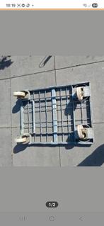 Ijzeren transport karretje, Doe-het-zelf en Verbouw, Transportwagens, 100 liter of meer, Ophalen of Verzenden, Gebruikt, Transportkar