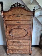 antieke mahonie beidermeier secretaire, Antiek en Kunst, Antiek | Meubels | Bedden, Ophalen