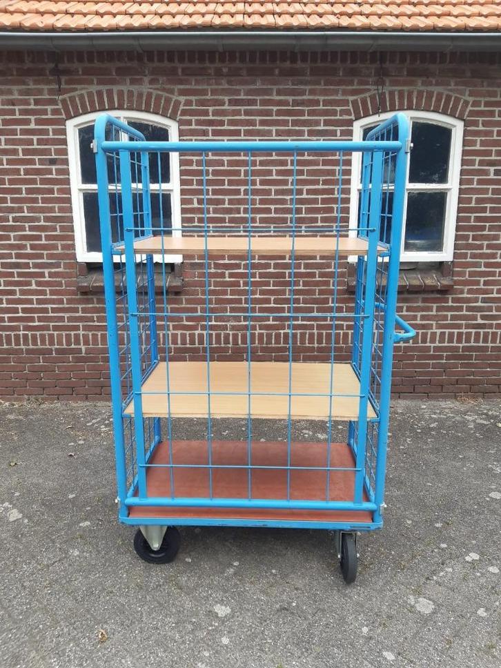 kar gaaswagen eurokraft magazijn wagen, kar, orderpick, Hobby en Vrije tijd, Overige Hobby en Vrije tijd, Gebruikt, Ophalen