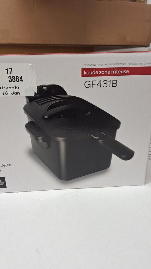 Inventum GF431B, Witgoed en Apparatuur, Frituurpannen, Nieuw, 3 tot 4 liter, Uitneembare binnenpan, Ophalen of Verzenden