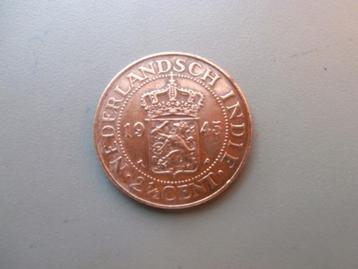 Munt 2½ Cent Nederlandsch Indië 1945 beschikbaar voor biedingen