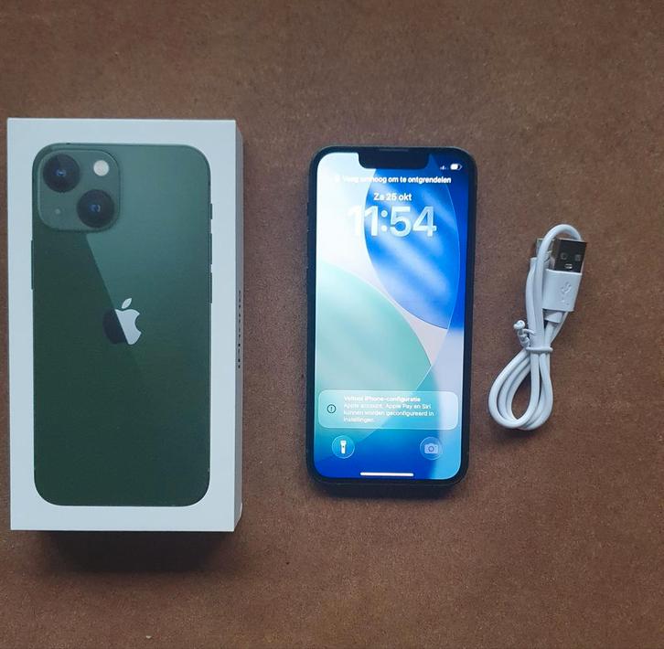 iPhone 13 mini - 78% batterij - 128GB, Telecommunicatie, Mobiele telefoons | Apple iPhone, Zo goed als nieuw, 128 GB, Zonder abonnement
