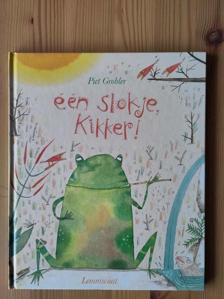 Één slokje, Kikker!, Boeken, Kinderboeken | Kleuters, Zo goed als nieuw, Fictie algemeen, Ophalen of Verzenden