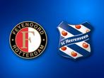2 tickets Feyenoord - Heerenveen vak W1 ( KNVB BEKER), Losse kaart, Twee personen, December