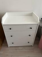 Ikea ladekast wit Hauga 70x46x84, Huis en Inrichting, Kasten | Ladekasten, Ophalen, 50 tot 100 cm, Zo goed als nieuw, 3 of 4 laden