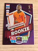 Panini WK 2022 Ryan Gravenberch ROOKIE, Verzamelen, Sportartikelen en Voetbal, Ophalen of Verzenden, Zo goed als nieuw, Ajax, Spelerskaart