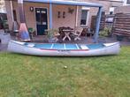 Canadese Kano aluminium - 3 Personen, Watersport en Boten, Kano's, Ophalen, Gebruikt, Drie personen of meer, Canadese kano of Open kano