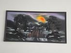 Schilderij 125×65 cm, Huis en Inrichting, Gebruikt, 50 tot 75 cm, Ophalen of Verzenden, Schilderij