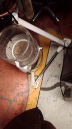 Droogkappen over de jarige 80 vintage wit met goud, Ophalen of Verzenden, Zo goed als nieuw, Vloer