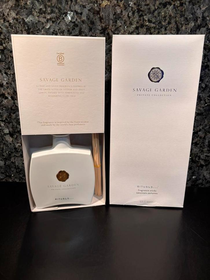 Ritual Savage Garden 450 ml geurstokjes 🤍 nieuw, Sieraden, Tassen en Uiterlijk, Uiterlijk | Parfum, Nieuw, Ophalen of Verzenden