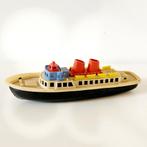 vintage stoomboot van kunststof west germany boot speelgoed, Ophalen of Verzenden