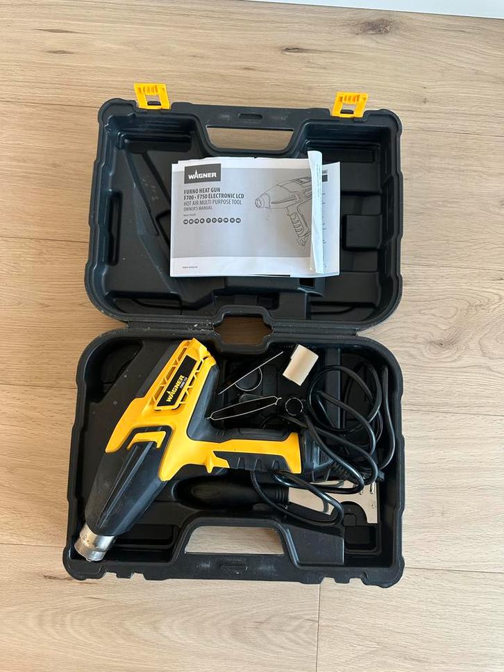 Wagner Heteluchtpistool Furno 750, Doe-het-zelf en Verbouw, Gereedschap | Handgereedschap, Gebruikt, Ophalen of Verzenden