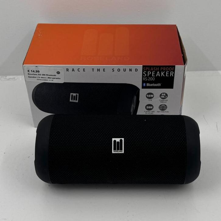 Roseland RS-200 Bluetooth Speaker | In doos | Met garantie, Audio, Tv en Foto, Luidsprekers, Zo goed als nieuw, Overige typen