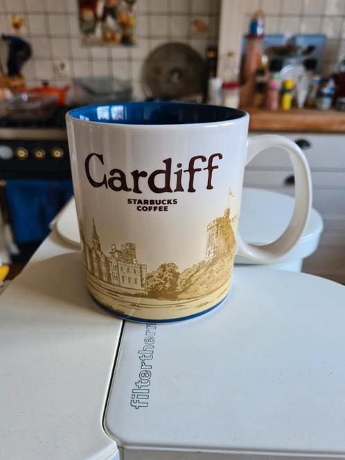 Starbucks mug icon Cardiff Engeland, Verzamelen, Merken en Reclamevoorwerpen, Nieuw, Gebruiksvoorwerp, Ophalen of Verzenden