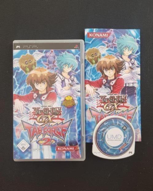 ZELDZAAM | PSP | Yu-Gi-Oh GX Tag Force 2, Spelcomputers en Games, Games | Sony PlayStation Portable, Gebruikt, 1 speler, Vanaf 3 jaar