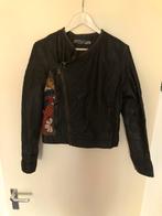 Desigual Leatherlook donkerbruin jasje maat 40., Maat 38/40 (M), Bruin, Ophalen of Verzenden, Desigual