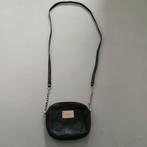 Michael Kors schouder tasje/crossbody izgs zwart echt leer, Overige merken, Zwart, Ophalen of Verzenden, Zo goed als nieuw
