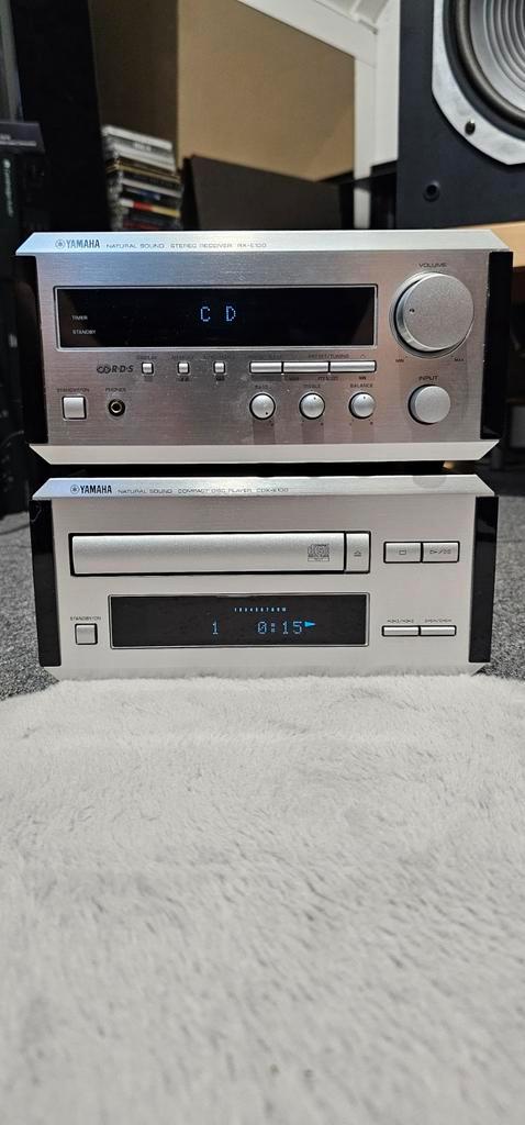 Yamaha RX-E100 & CDX-E100 Set - Natural Sound, Audio, Tv en Foto, Stereo-sets, Gebruikt, Cd-speler, Tuner of Radio, Overige merken