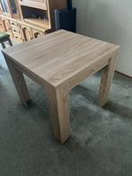 Mooie houten tafel( 80 x 80 cm )., Huis en Inrichting, Ophalen, Vierkant, Zo goed als nieuw, 75 cm of meer