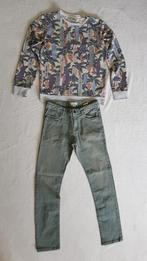 Prachtige groen/grijze SCOTCH SHRUNK jeans maat 12/152., Broek, Verzenden, Scotch Shrunk, Zo goed als nieuw