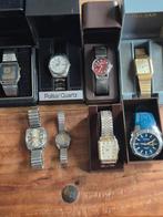 Acht mooie heren horloges, Ophalen of Verzenden, Staal, Overige merken