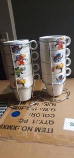 8 hele mooie mokken in opbergrekje., Huis en Inrichting, Keuken | Servies, Ophalen of Verzenden, Zo goed als nieuw, Overige stijlen