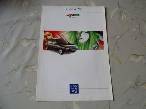 Peugeot 205 Colorline, Boeken, Auto's | Folders en Tijdschriften, Zo goed als nieuw, Peugeot, Verzenden