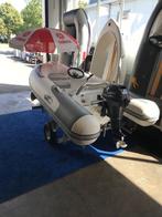Belua Luxe RIB 300 boot met 9.9 pk Yamaha motor, Gebruikt, Benzine, Minder dan 70 pk, Overige materialen