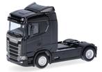 Scania CS 20 ND ZM 2a, schwarz, Hobby en Vrije tijd, Modelauto's | 1:87, Ophalen of Verzenden, Nieuw, Bus of Vrachtwagen, Herpa