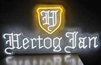 Supermooie HERTOG JAN LED/NEON verlichting, lichtbak,, Verzamelen, Biermerken, Ophalen of Verzenden, Nieuw, Reclamebord, Plaat of Schild