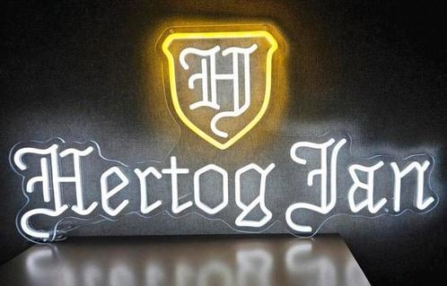 Supermooie HERTOG JAN LED/NEON verlichting, lichtbak,, Verzamelen, Biermerken, Nieuw, Reclamebord, Plaat of Schild, Hertog Jan