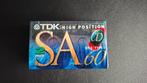2 x TDK SA60 Cassettebandjes, Cd's en Dvd's, Cassettebandjes, 2 t/m 25 bandjes, Overige genres, Ophalen of Verzenden, Nieuw in verpakking