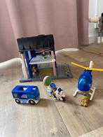 Brio Politie Station, motoragent en helikopter, Ophalen, Zo goed als nieuw, Jongen of Meisje