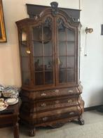 Antieke buikkast, vitrinekast, Ophalen, Gebruikt, Barok, 100 tot 150 cm