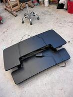 Te koop: Zit-sta verhoger elektrisch, Computers en Software, Laptoptafels, Ophalen of Verzenden, Gebruikt