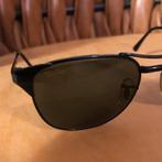 Vintage B&L Ray-ban Signet BLACK zonnebril S11, Ray-Ban USA, Zonnebril, Zwart, Ophalen of Verzenden